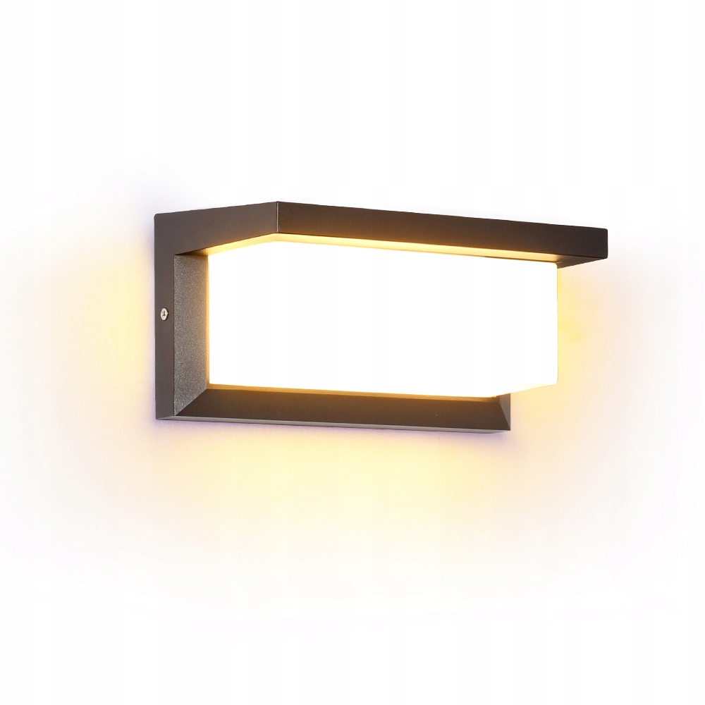 Záhradné nástenné svietidlo Kwazar Luminaire čierne E27 40 W